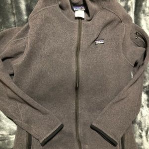 Womens Charcoal Grey Better Sweater Hoodie